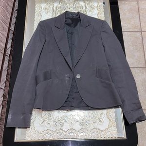 Theory dark grey blazer